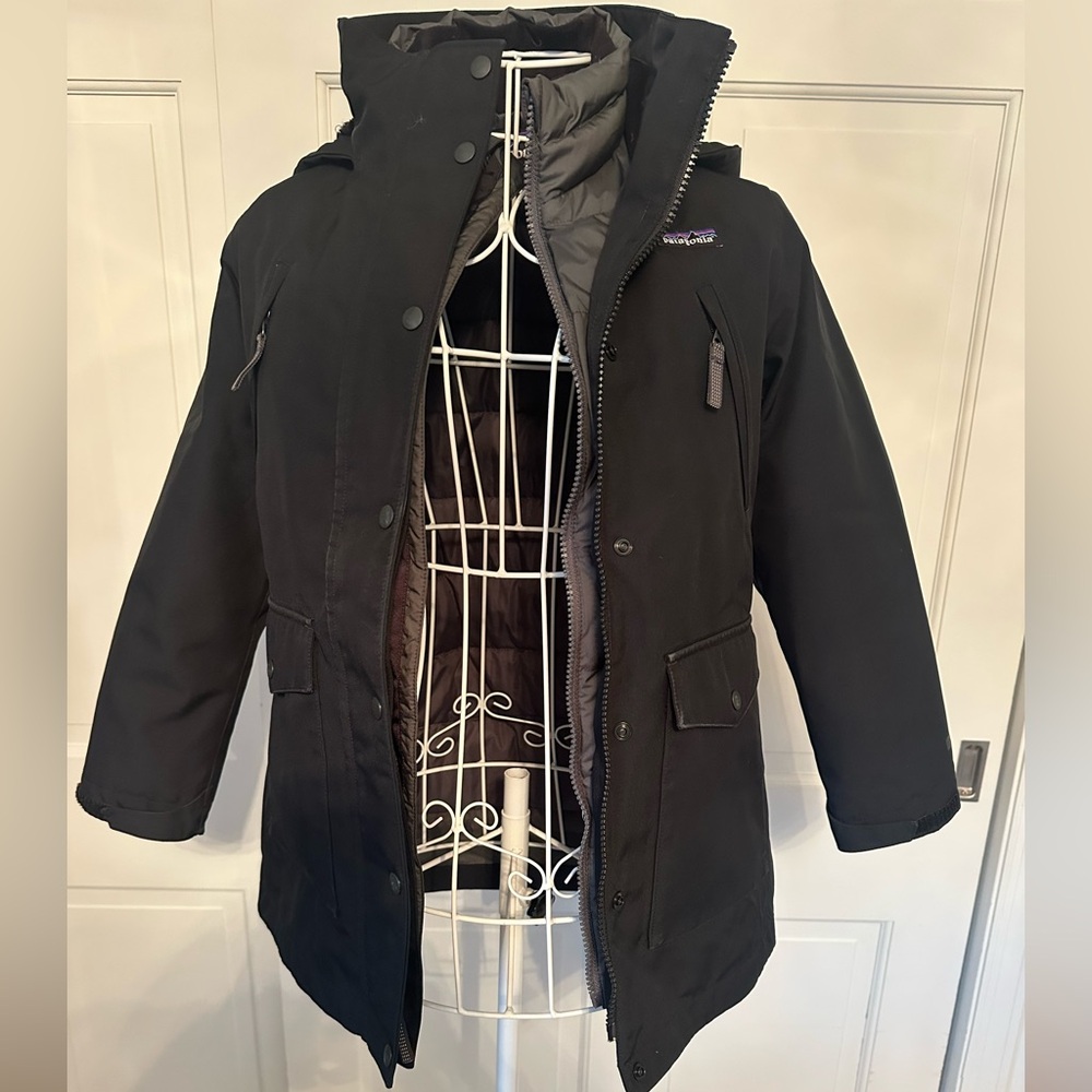Patagonia 3-in-1 kids parka GUC size S